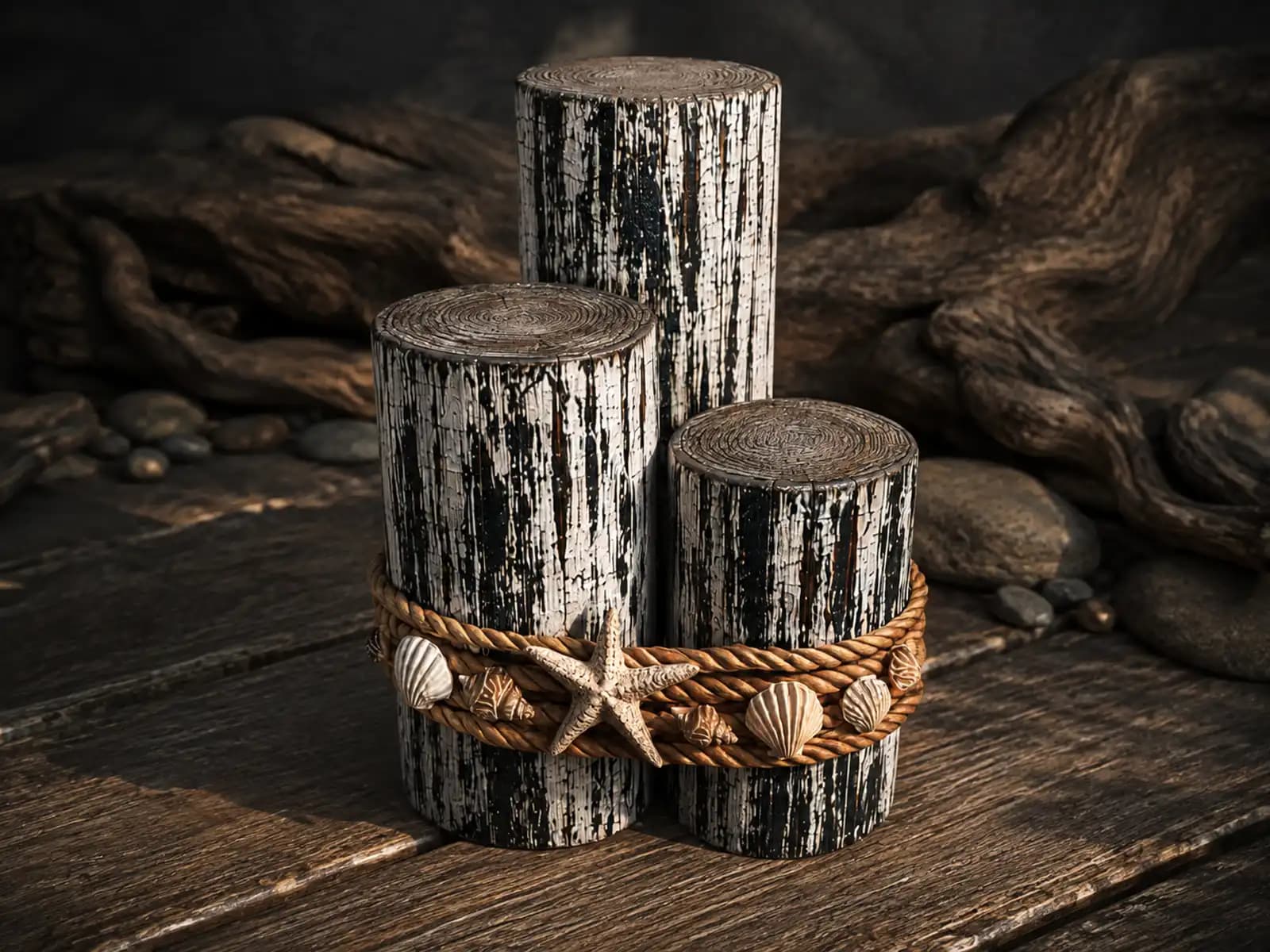 Driftwood Decor Logs