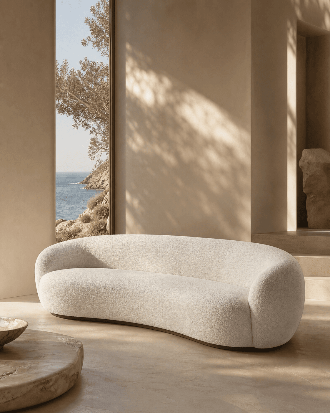 Modern Coastal Sofa