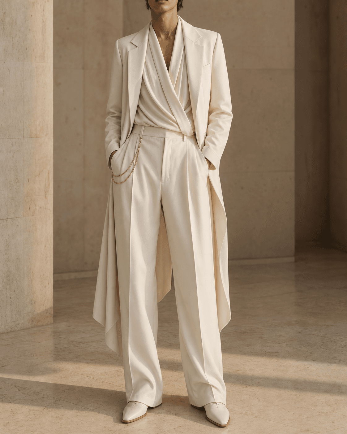 Drape Tailored Set