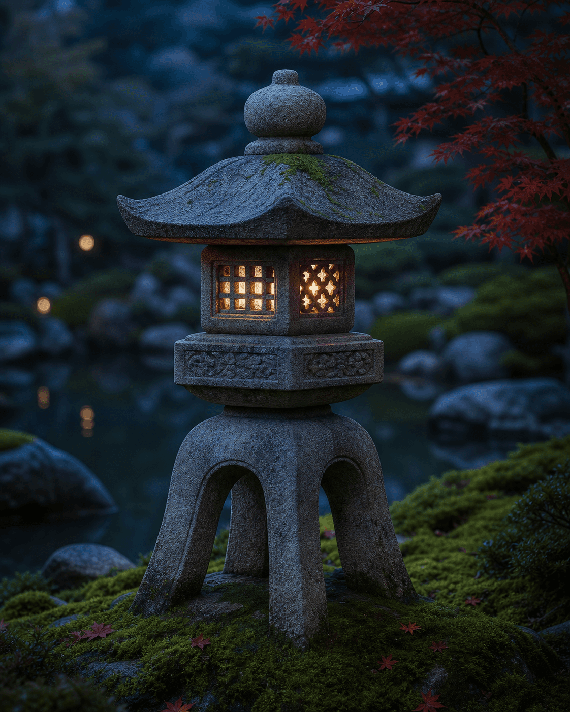 Japanese Garden Lantern